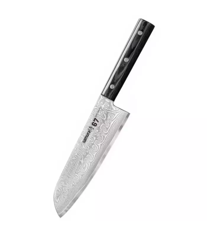 Santoku-Messer Samura Serie Damascus 67, Klinge 175 mm. ⚔️