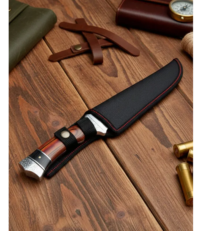 Cuchillo de caza SCK con funda de nylon (30 cm.) ⚔️