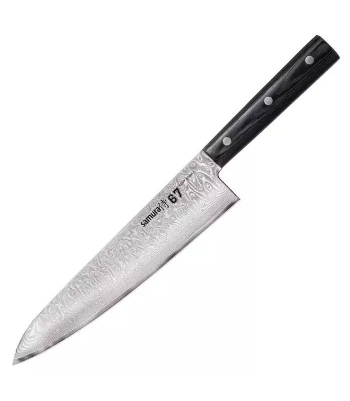 Santoku-Messer Samura Serie Damascus 67, Klinge 208 mm. ⚔️