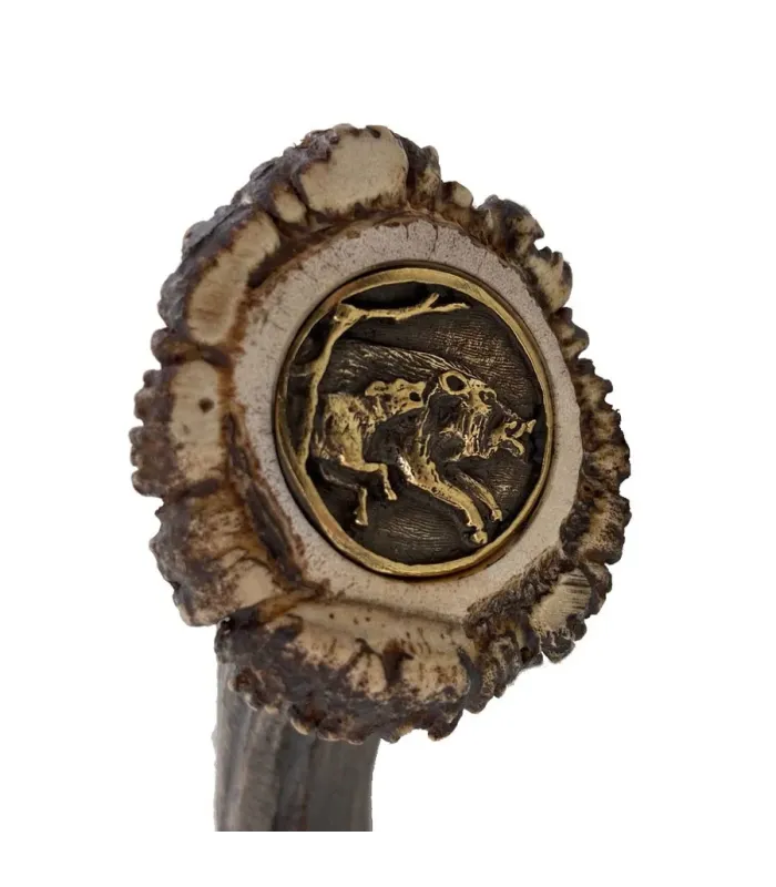 Couteaux Magnum-Alcaraz avec poignée en bois de cerf ⚔️