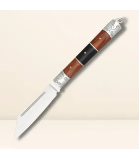 Naaimachine Albainox handvat 3 houtsoorten (21,7 cm.) ⚔️