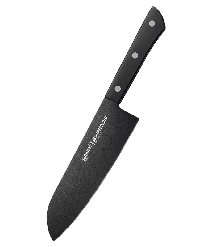 Santoku-Messer Samura Modell Shadow, Klinge 175 mm. ⚔️