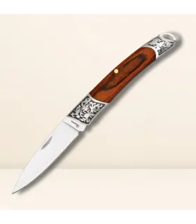Albainox lommekniv med dekoreret vildohl (19 cm.) ⚔️