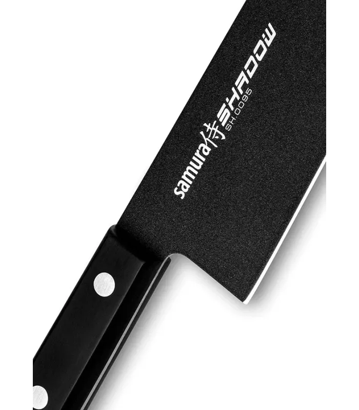 Santoku-Messer Samura Modell Shadow, Klinge 175 mm. ⚔️