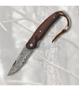 Naaier Albainox damast staal blad 70 lagen (17 cm.) ⚔️
