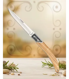 Coltello da campagna Albainox con manico in ulivo (18,70 cm.) ⚔️