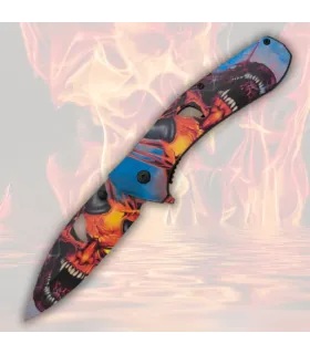 Samlerkniv Albainox model 3D Diablo (15,5 cm.) ⚔️