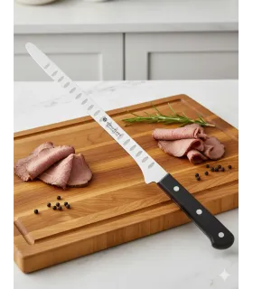 Faca de Presunto marca Top Cutlery ponta arredondada (37,20 cm.) ⚔️