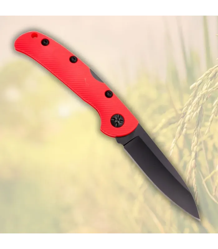 Locking Knife Third N76 Red (19 cm.) ⚔️