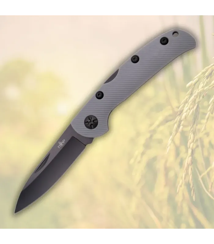 Canivete de bloqueio Third N76 gris (19 cm.) ⚔️