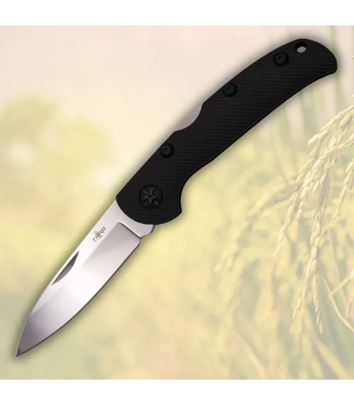 Navaja de bloqueo Third N76 negra (19 cm.) ⚔️