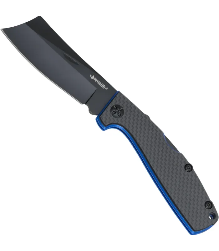Pocket Knife with Carbon Fiber Handle and Wide Blade (9 cm.) ⚔️