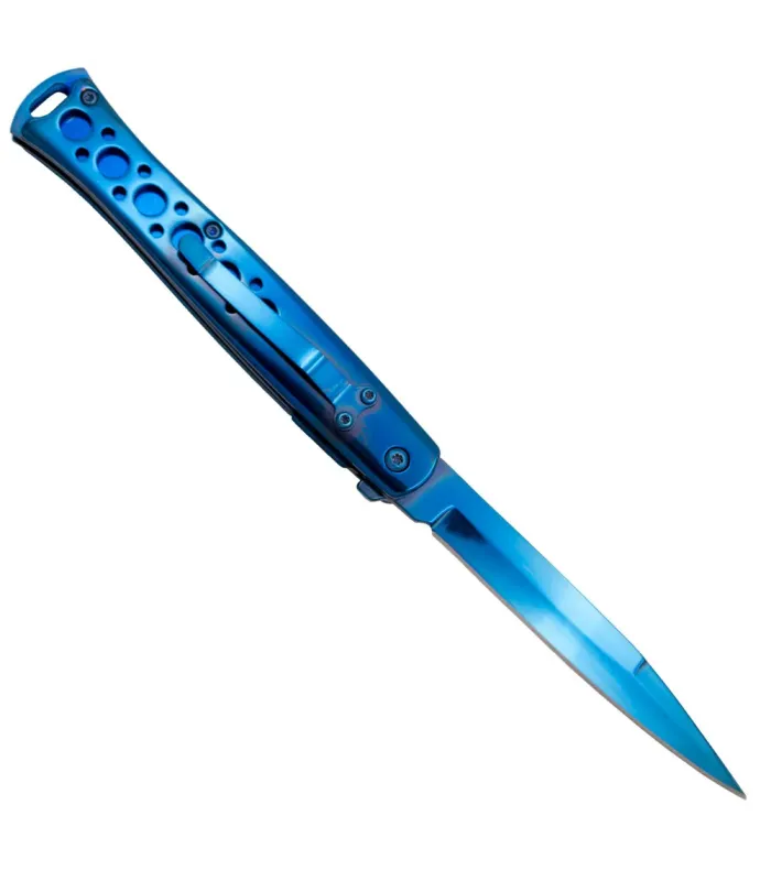 Couteau de marque Third modèle bleu brillant (22,8 cm.) ⚔️