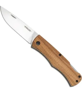 Couteau de poche en bois d'olivier (7,5 cm.) ⚔️