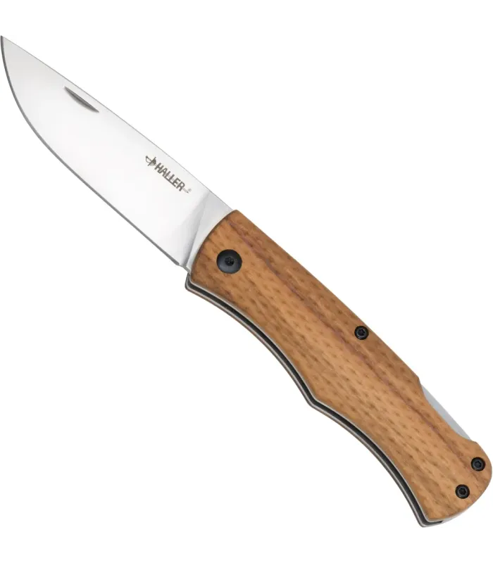 Navaja de bolsillo madera de olivo (7,5 cm.) ⚔️