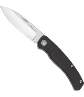 Canivete de bolso E.D.C com cabo de madeira (8,5 cm). ⚔️