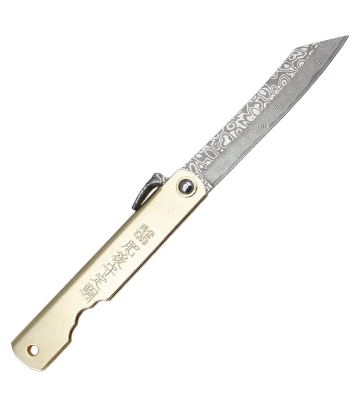 Third Higonokami Knife N17-8, Damascus steel (16.5 cm.) ⚔️