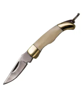 Mini coltello Third modello N89-4, manico in acciaio (7,10 cm). ⚔️