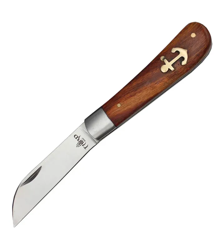 Coltello da marina Third modello N11, manico in palissandro (16,5 cm). ⚔️