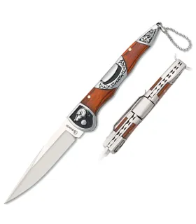 Albinox zakmes met ketting (20,4 cm.) ⚔️