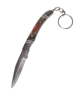Arabic Pocket Knife Stainless Steel Keychain (13.5 cm.) ⚔️