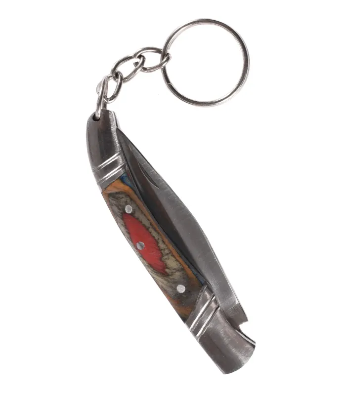 Arabic Pocket Knife Stainless Steel Keychain (13.5 cm.) ⚔️