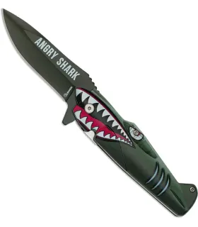 Couteau marque Albainox modèle Angry-Shark (8,50 cm.) ⚔️