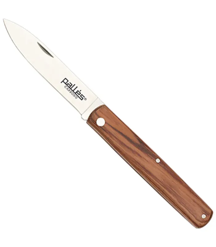 Navaja recta marca Palles acero al carbono núm. cero (8 cm.) ⚔️