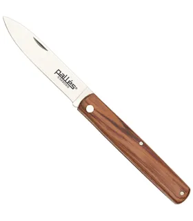 Navaja recta marca Palles acero al carbono núm. cero doble (6,80 cm.) ⚔️