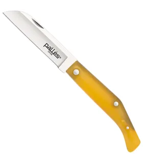 Navaja marca Palles hoja pico loro acero al carbono (9 cm.) ⚔️