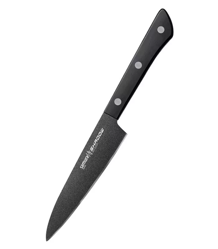 Cuchillo Samura Shadow para Verduras, hoja 120 mm. ⚔️