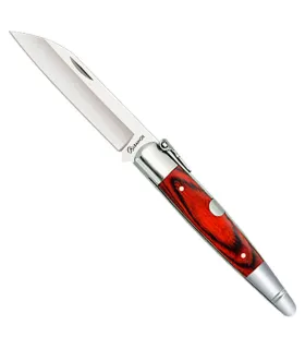 Navaja carraca stamina roja modelo machete núm. 1 (9 cm.) ⚔️