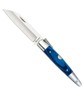 Navaja carraca stamina azul modelo machete num. 1 (9 cm.) ⚔️