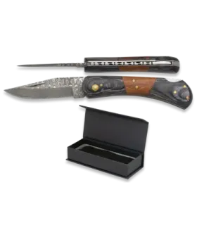 Coltello marca Albainox acciaio damasco 312 strati ⚔️
