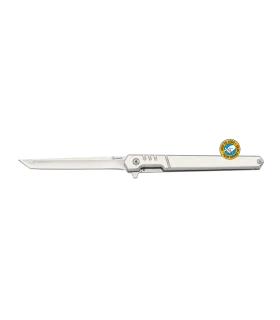 Albainox zakmes met kogellagers en glanzend stalen lemmet (20,4 cm.) ⚔️