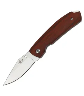 Third-mærke Håndlavet Rød Træ Kniv (15,9 cm) ⚔️