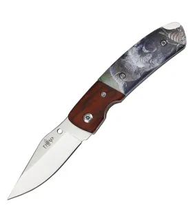 Navaja marca Third mango decorado 3D Jabalí (15,9 cm.) ⚔️