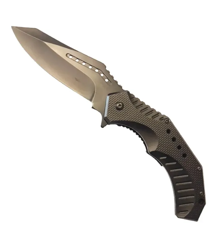 Taktische Messer mit schwarzer Klinge SCK (Länge 21 cm.) ⚔️
