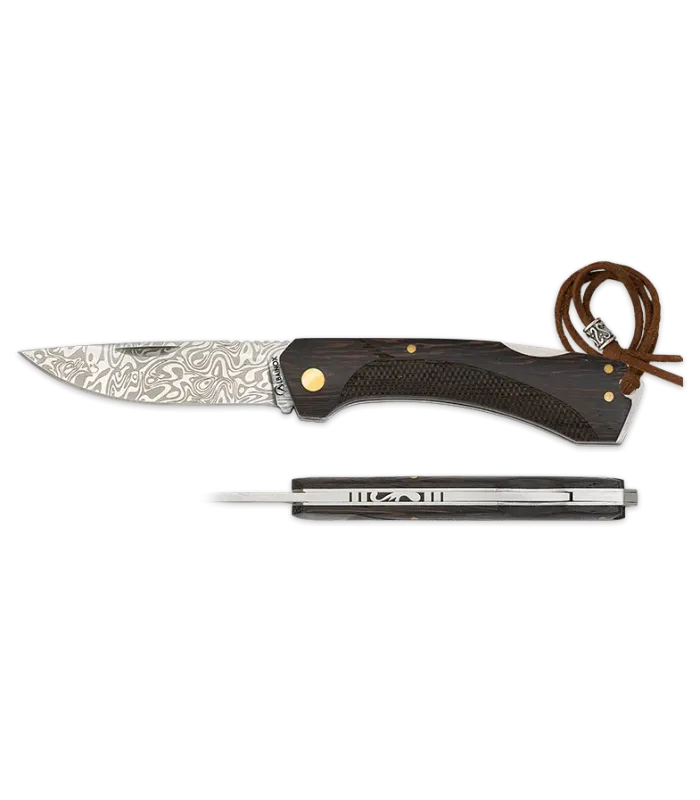 Navaja Albainox mango en madera Wengué (19 cm.) ⚔️