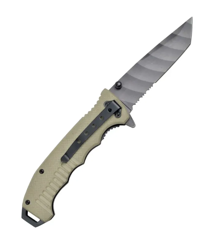 SCK Totenkopf unterstütztes Taschenmesser (Länge 22,5 cm.) ⚔️