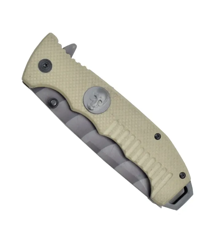Couteau assisté SCK Crâne (longueur 22,5 cm.) ⚔️