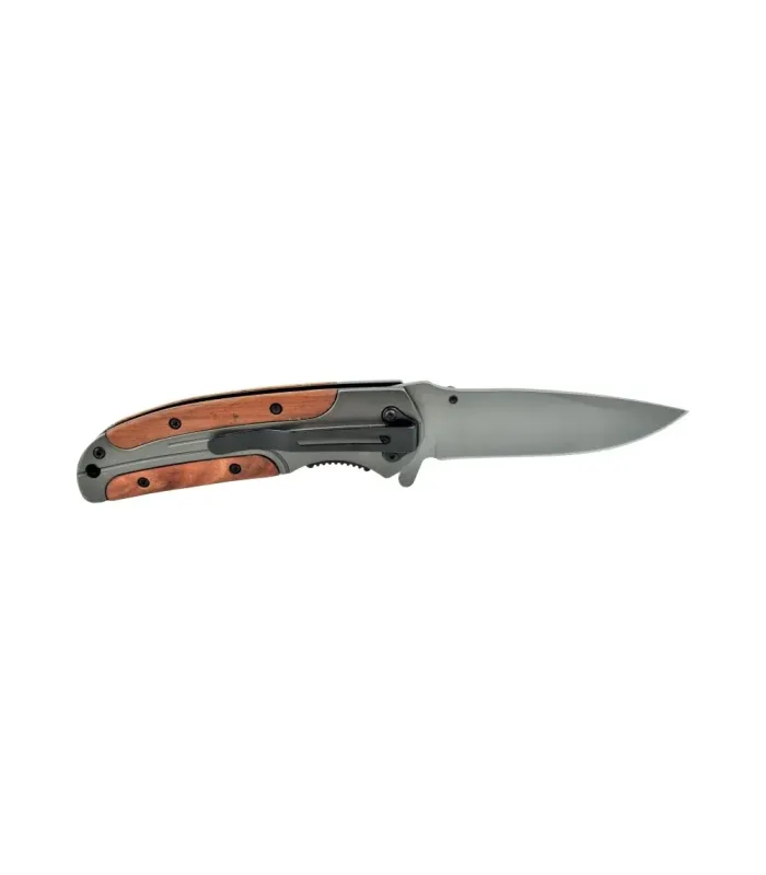 Pocket Knife SCK with steel and wood handle (21 cm.) ⚔️