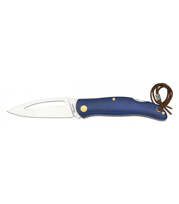 Pocket knife with wood packkawood (18 cm.) ⚔️