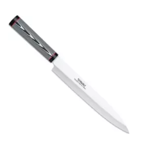 Køkkenkniv YANAGIBA, håndtag med Damasco-mønster fra Tokisu (35,50 cm.) ⚔️