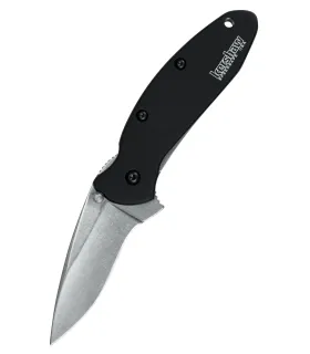Kershaw Scallion lommekniv, sort sten ⚔️