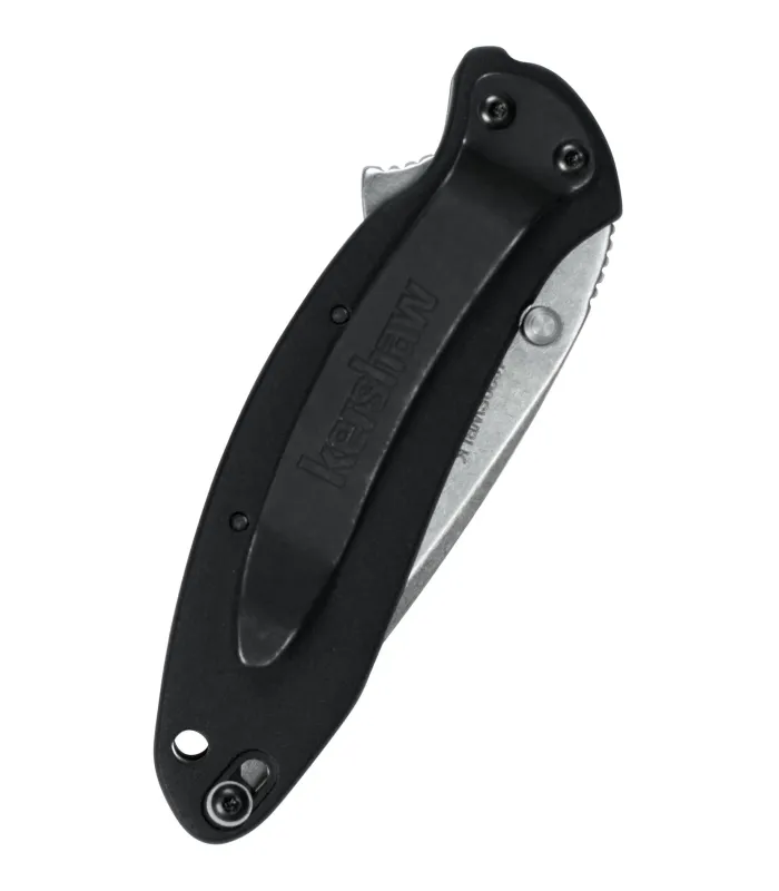 Kershaw Scallion Pocket Knife, black stone ⚔️