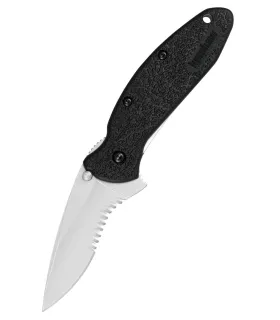 Navaja de bolsillo Kershaw Scallion, con sierra ⚔️