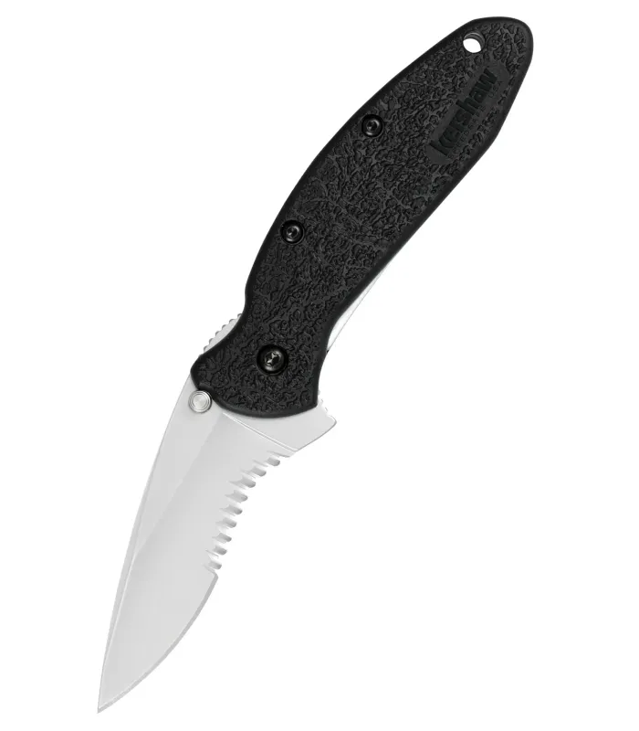 Navaja de bolsillo Kershaw Scallion, con sierra ⚔️