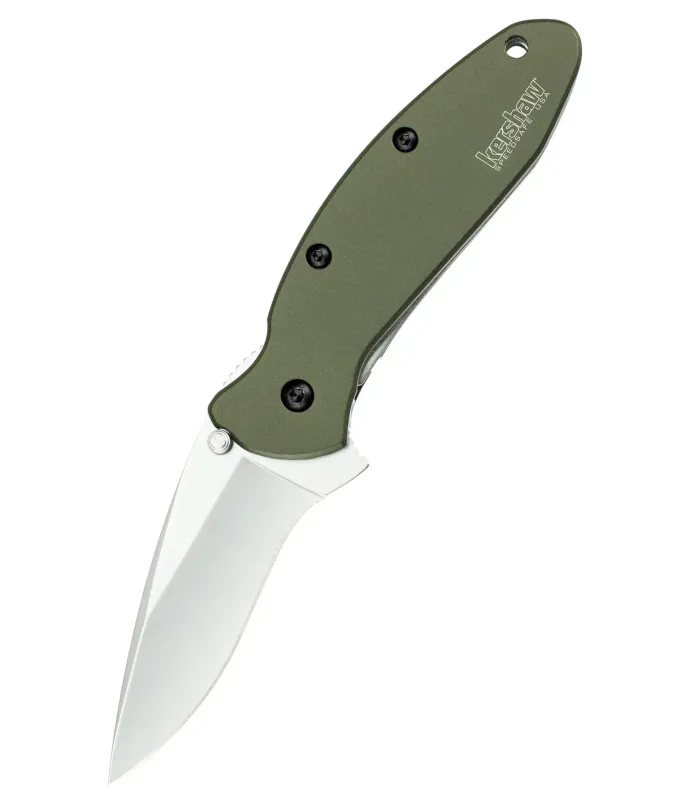 Kershaw Scallion lommekniv, olivengrøn ⚔️