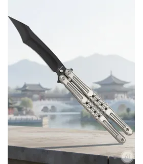 Albainox Klappmesser mit Stahlgriff, 23,40 cm ⚔️